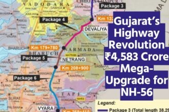 Gujarat’s Highway Revolution ₹4,583 Crore Mega-Upgrade for NH-56